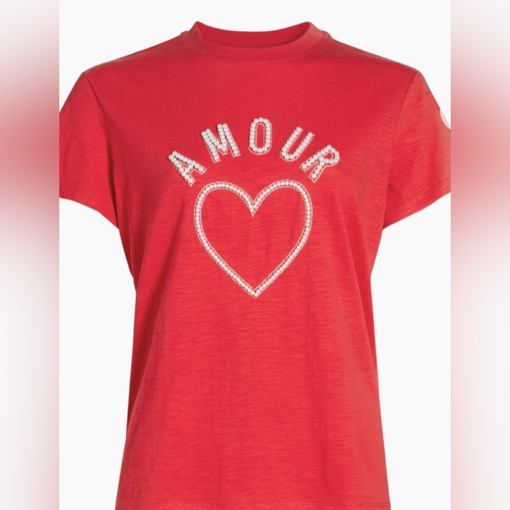 Cinq A Sept Pearl Amour Cotton T-Shirt